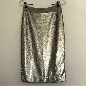 Banana Republic Sequin Pencil skirt